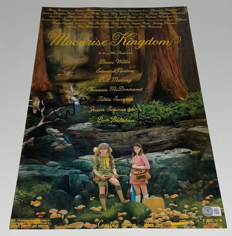 Wes Anderson Signed Autograph Moonrise Kingdom 12x18 Photo Poster Proof Beckett