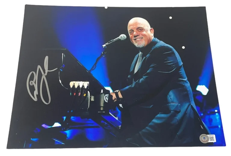 Billy Joel Signed Autograph 11x14 Photo Piano Man River of Dreams Beckett BAS NY