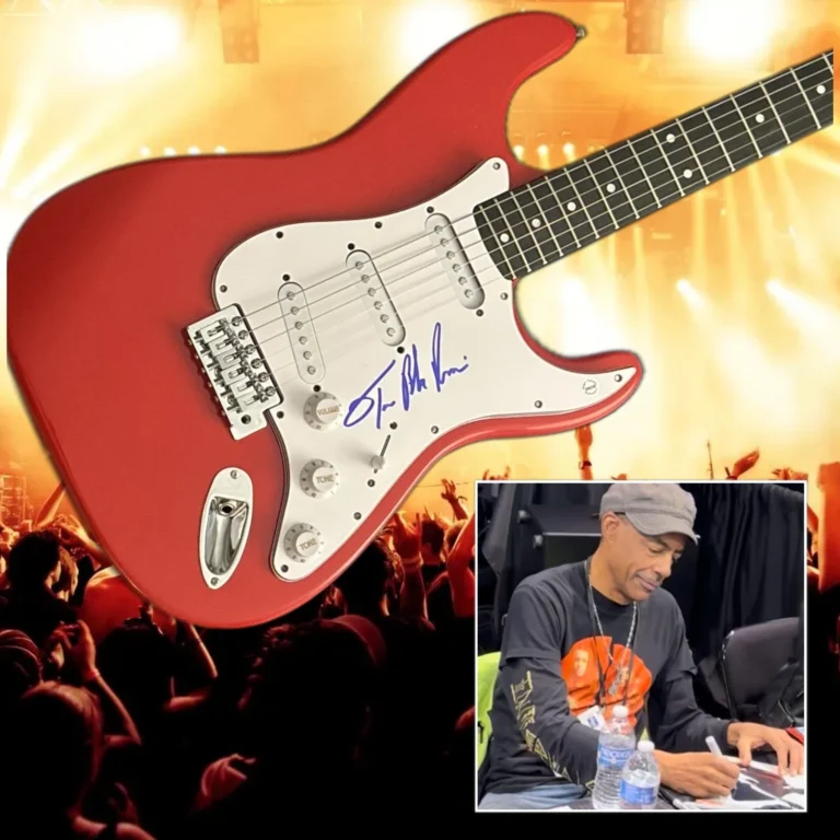 GFA G3 Band Tony MacALPINE Chitarra Elettrica Firmata Proof COA