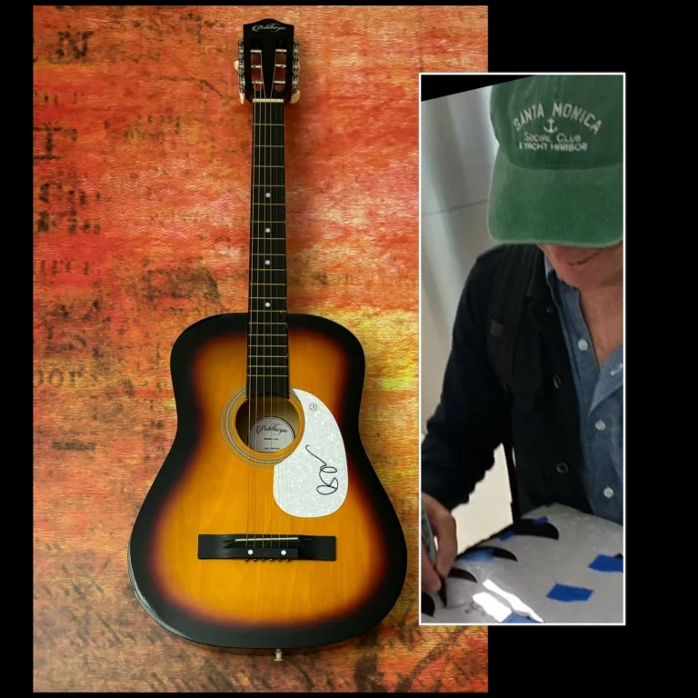 GFA Rockin' the Suburbs Star BEN FOLDS Signed Acoustic Guitar PROOF COA