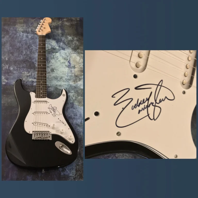 GFA Beer for My Horses RODNEY CARRINGTON Signed Electric Guitar COA