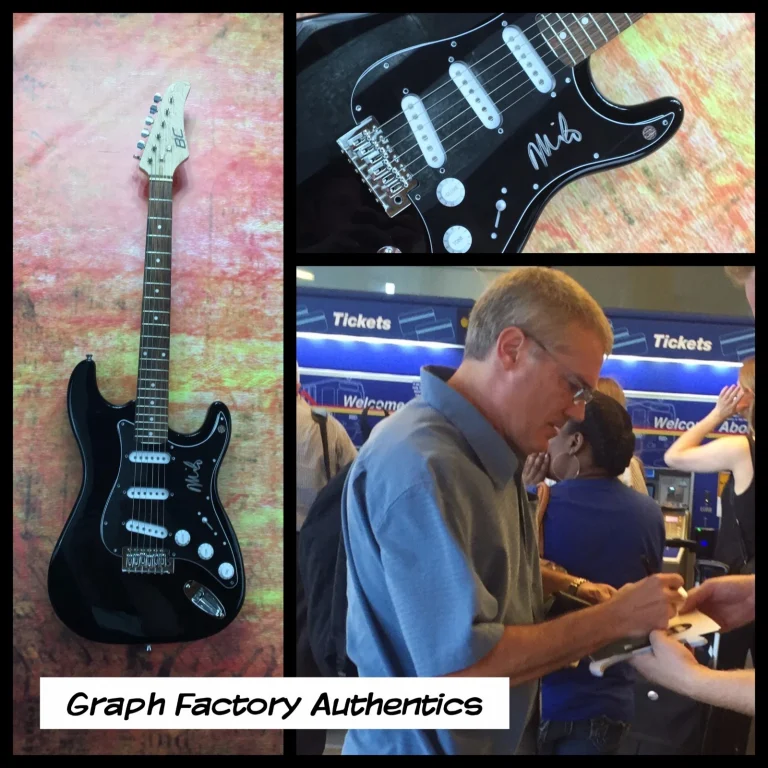 GFA The Descendents Band MILO AUKERMAN Signed Electric Guitar PROOF AD1 COA