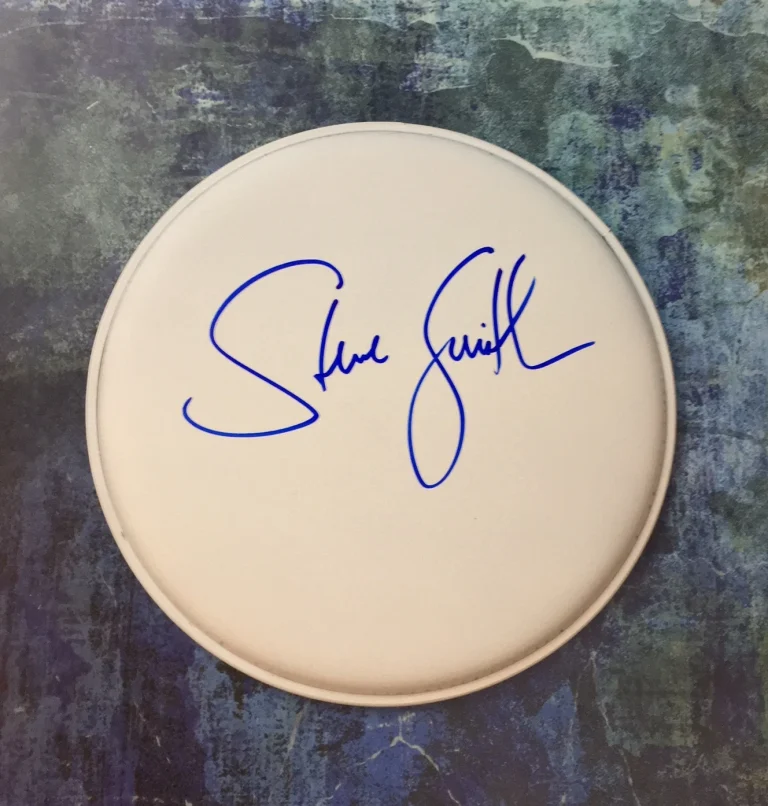 GFA Journey Legendery Drummer STEVE SMITH Signed 10