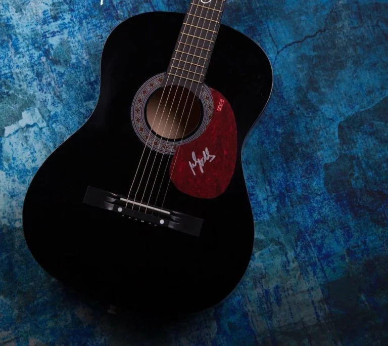 GFA REM Rock Hall of Fame MIKE MILLS Signed Acoustic Guitar COA