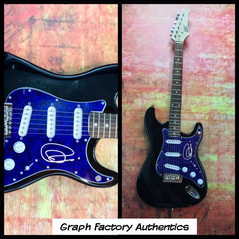GFA Original YES Frontman JON ANDERSON Signed Electric Guitar AD2 COA
