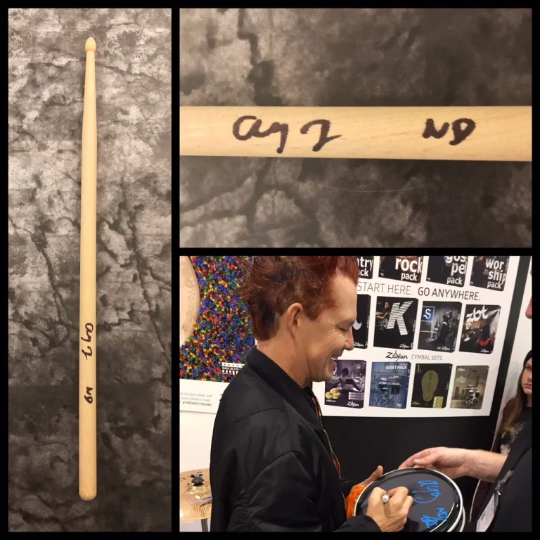 GFA No Doubt Drummer ADRIAN YOUNG Signed Autographed Drumstick AD1 COA