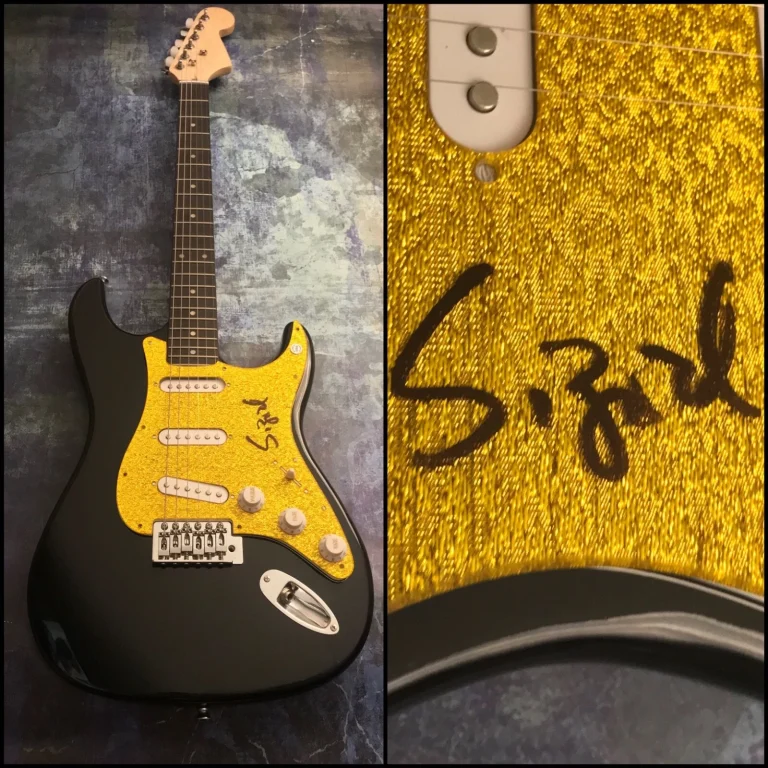 GFA Sucker Punch Strangers * SIGRID * Chitarra Elettrica Autografata Signed, COA