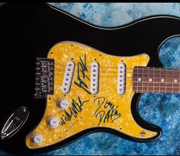 GFA Don Jeff Pilson & Mick Marrone Dokken Firmato Elettrico Chitarra Prova D2