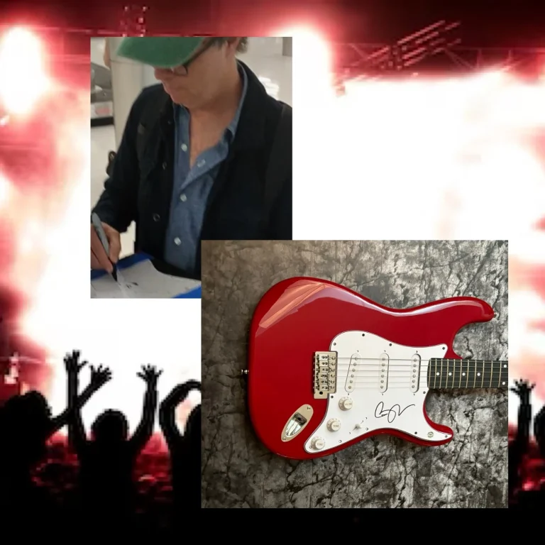 GFA Rockin' The Suburbs Star * BEN FOLDS * Chitarra Elettrica Firmata PROVA COA