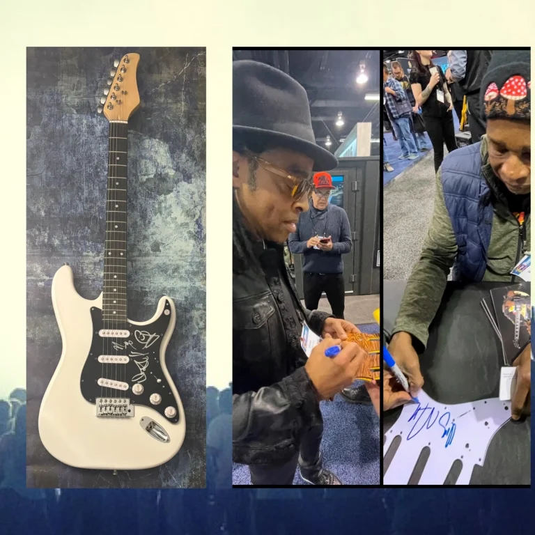GFA Corey Glover X3 Band * LIVING COLOUR * Chitarra Elettrica Firmata PROVA COA
