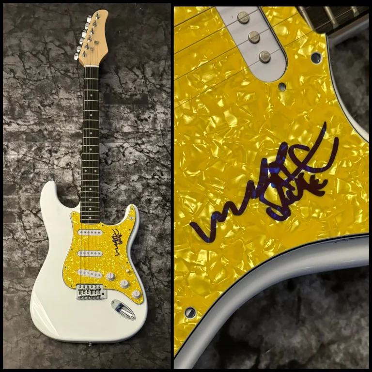 GFA Verdine & Ralph x2 Fascia Terra, Vento, & Fuoco Firmato Elettrico Chitarra