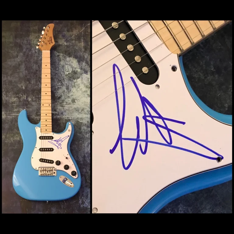 GFA Beartooth Band * CALEB SHOMO * Chitarra Elettrica Firmata PROVA C5 COA