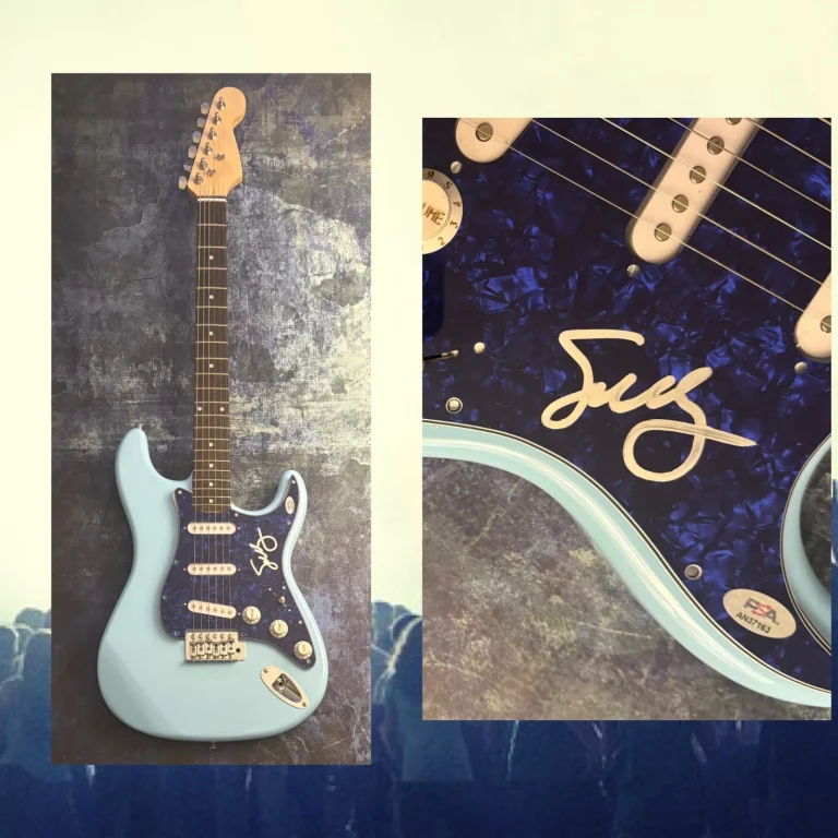 Chitarra Elettrica Firmata Di Sully Erna Dei Godsmack Con Prova COA