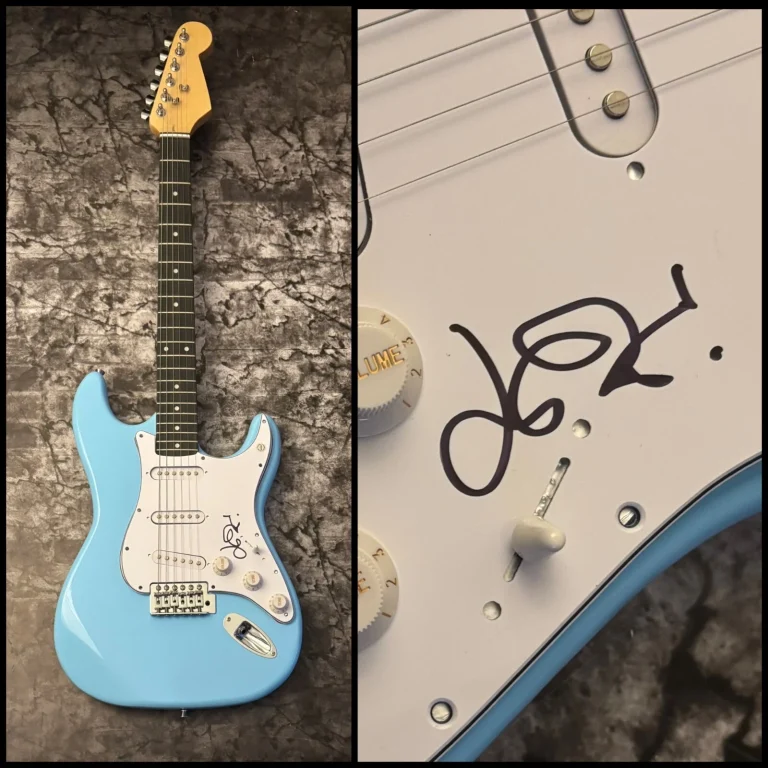 GFA Pronto A Scendere * JOSH RITTER * Chitarra Elettrica Firmata COA