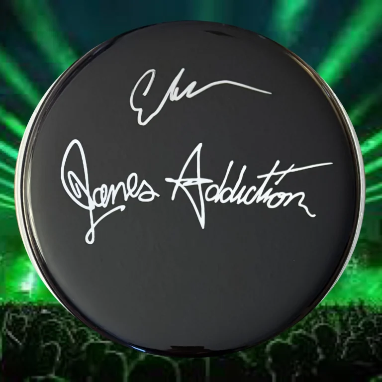 GFA Jane's Addiction Drummer Stephen Perkins Firmato 10 