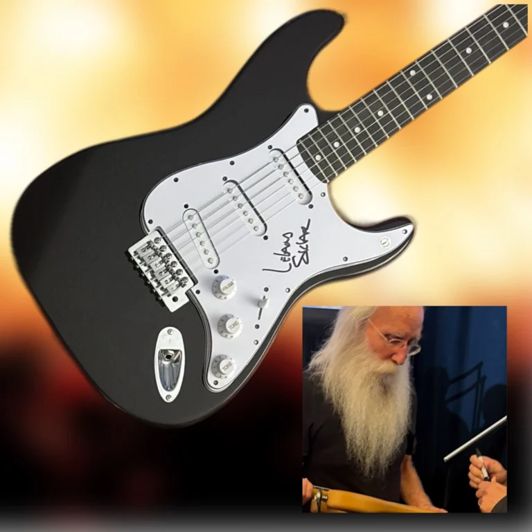 GFA Bassista di The Section * LELAND SKLAR * Chitarra Elettrica Autografata COA