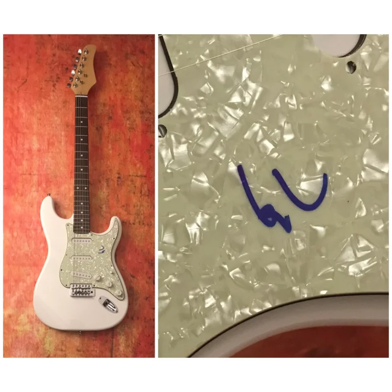 Chitarra Elettrica Firmata GREG GONZALEZ G5 COA Di Cigarettes After Sex