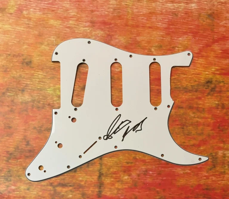 GFA Fantasy Rock Legend * ALDO NOVA * Pickguard Elettrico Firmato PROVA COA