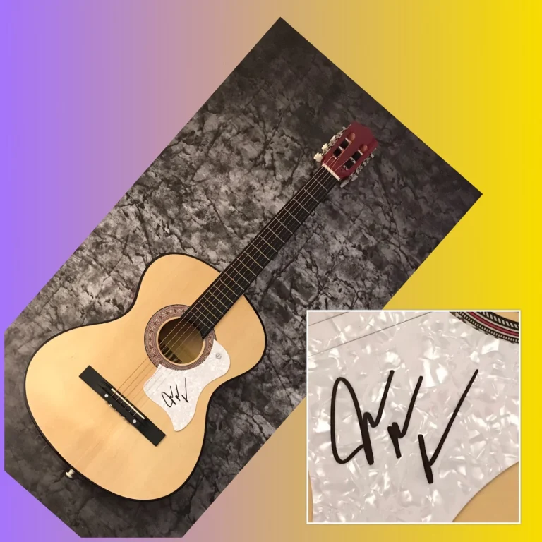 GFA Ti Starò Vicino * JAKE WESLEY ROGERS * Chitarra Acustica Firmata J3 COA
