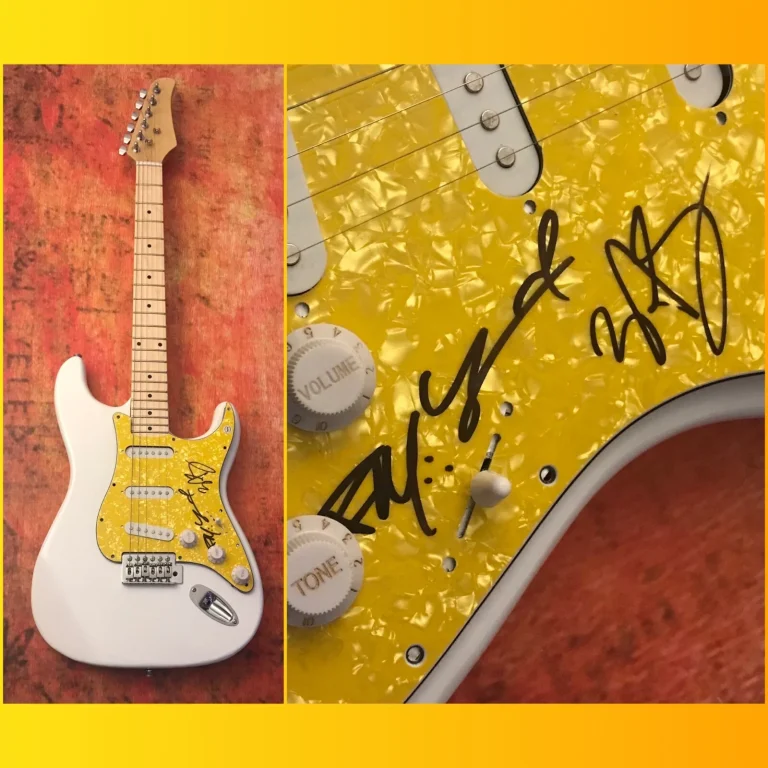 GFA Everywhere I Go x3 Fascia Hollywood Undead Firmato Elettrico Chitarra H5 COA