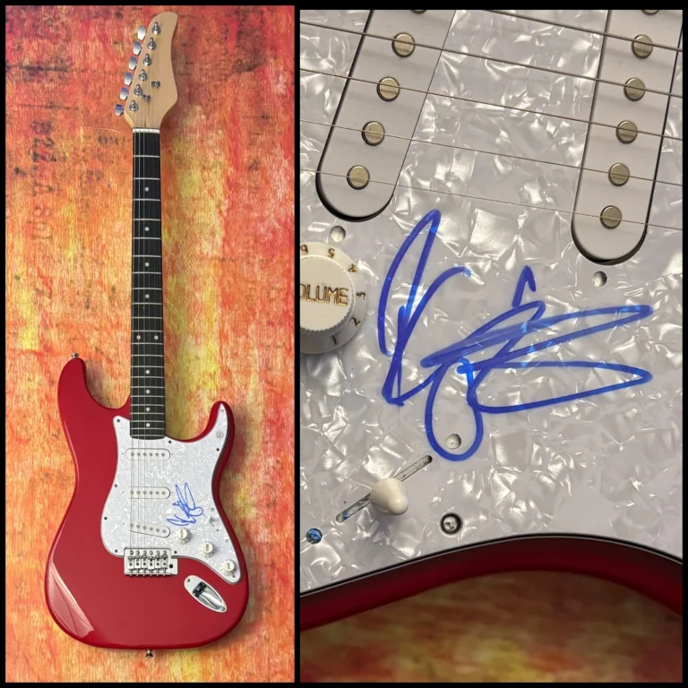 GFA Volbeat- Fascia Chitarrista Rob Caggiano Firmato Elettrico Chitarra COA