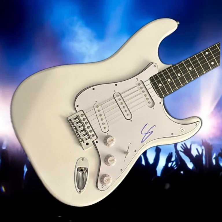 GFA Toto Band Africa Guitarist STEVE LUKATHER Signed Electric Guitar COA