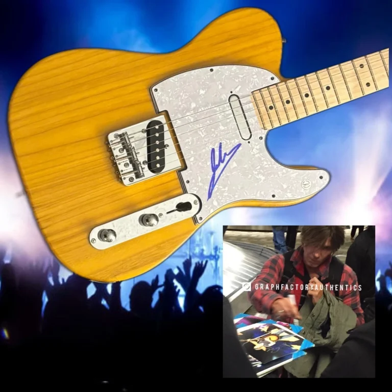 JOHN RZEZNIK Goo Goo Dolls Chitarra Elettrica Firmata COA