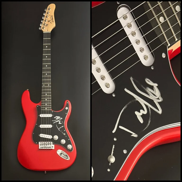 GFA Enuff Z'Nuff Singer DONNIE VIE Signed Electric Guitar COA