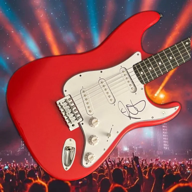 GFA Fitz and the Tantrums MICHAEL FITZPATRICK Signed Electric Guitar COA