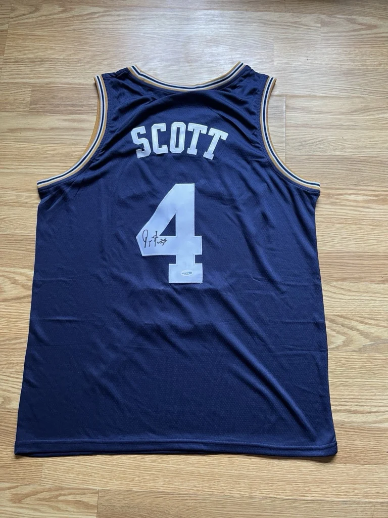 GEORGIA TECH YELLOW JACKETS DENNIS SCOTT SIGNED AUTOGRAPH JERSEY ACOA NBA ALL RC