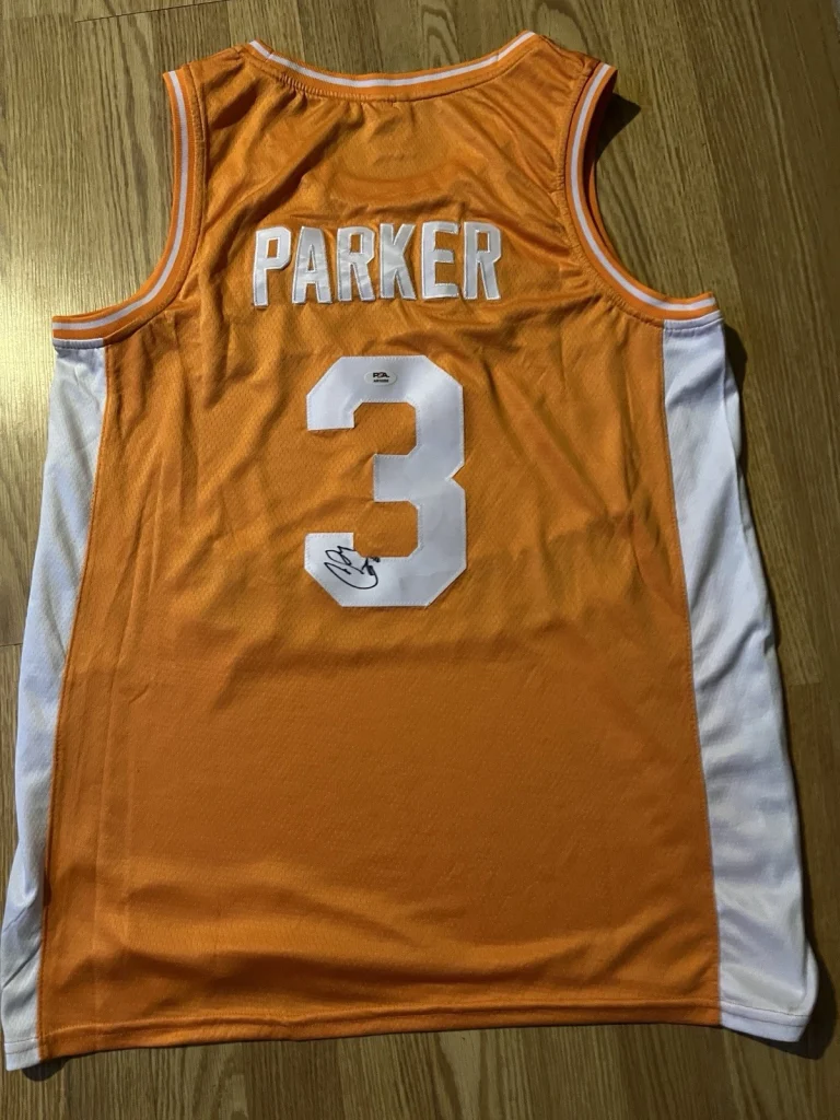 Candace Parker Signed Autographed Tennessee Volunteers Jersey Psa Dna Hof 26 L