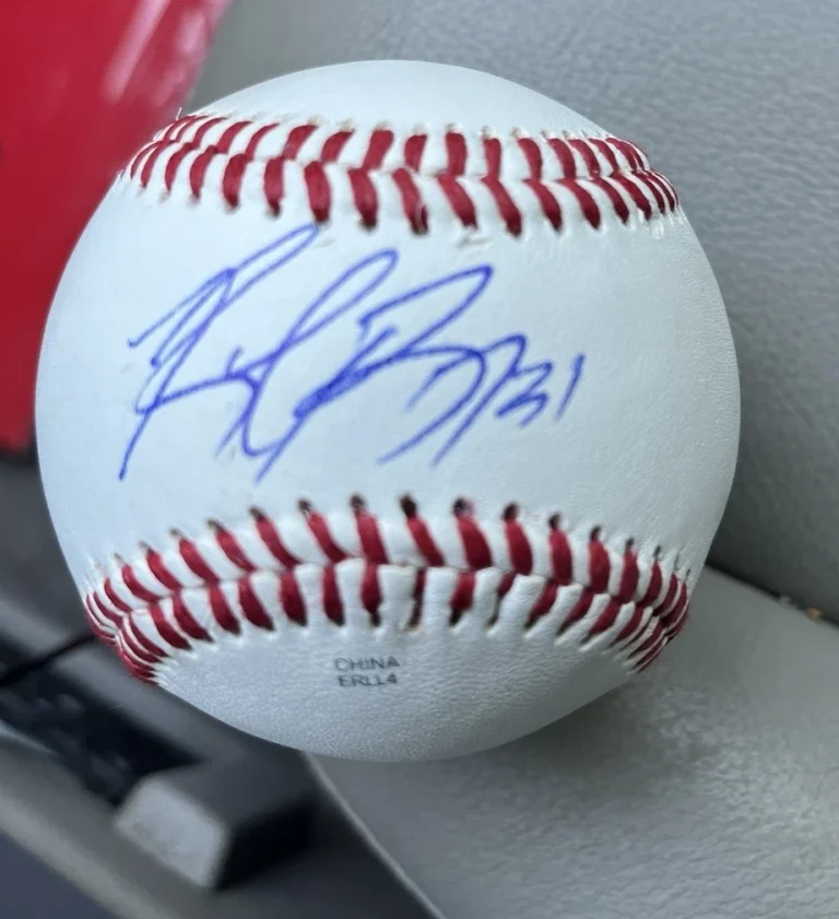 BOSTON REDSOX RAYMOND BURGOS SIGNED AUTOGRAPHED BASEBALL BALL GTP PSA JSA
