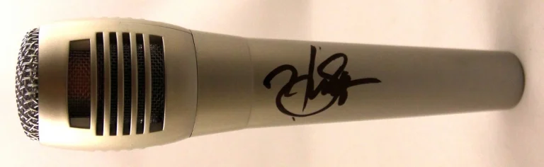 Singer Jon Secada Signed Microphone COA