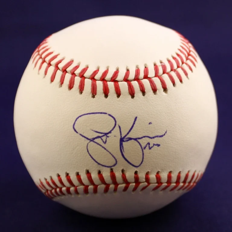 Philadelphia Phillies Scott Kazmir Signed Authentic MLB Baseball COA