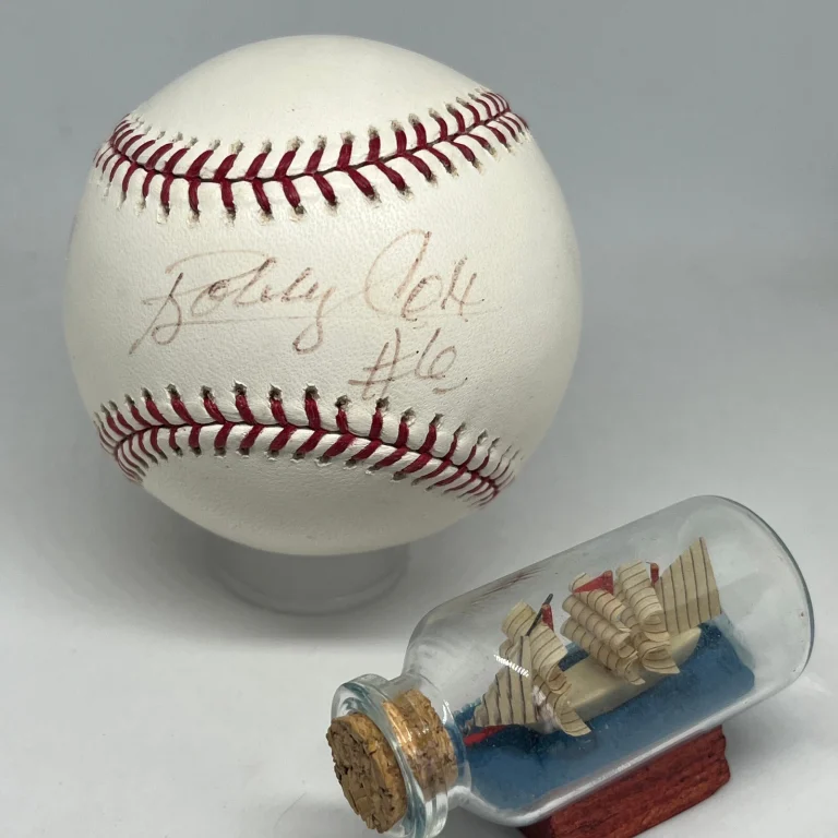 Bobby Cox signed Rawlings ONL Baseball JSA COA Braves Manager HOF Rare A3469