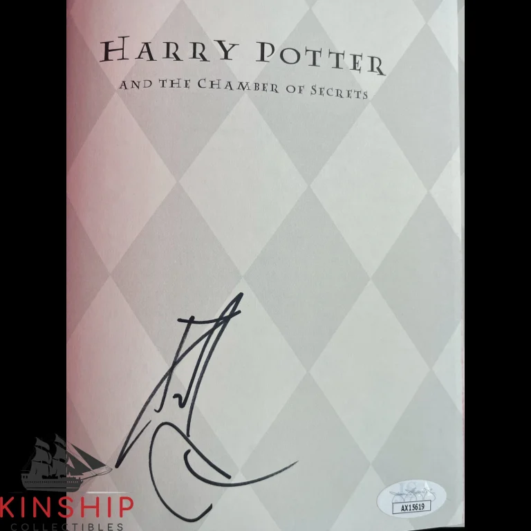 Daniel Radcliffe signed Harry Potter & the Chamber of Secrets Book JSA COA E249