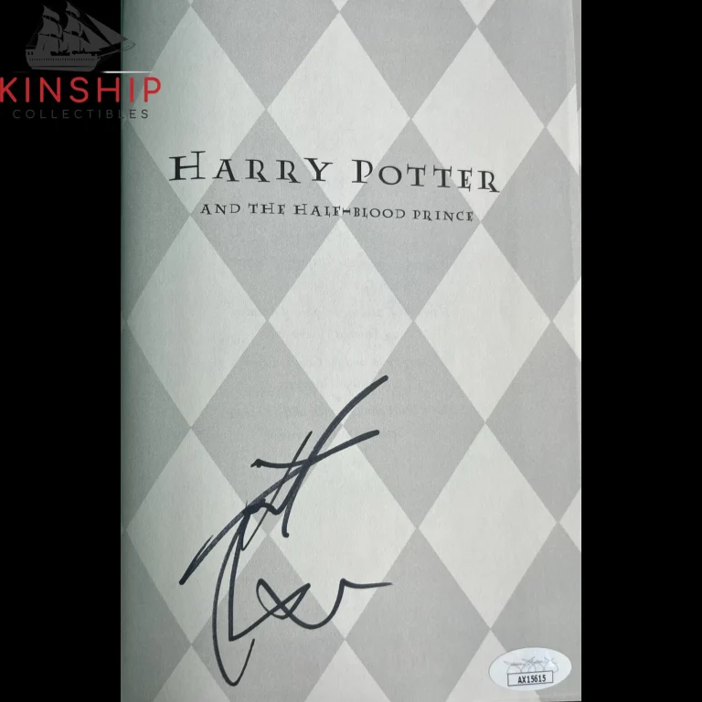 Daniel Radcliffe signed Harry Potter & the Half Blood Prince Book JSA COA E256