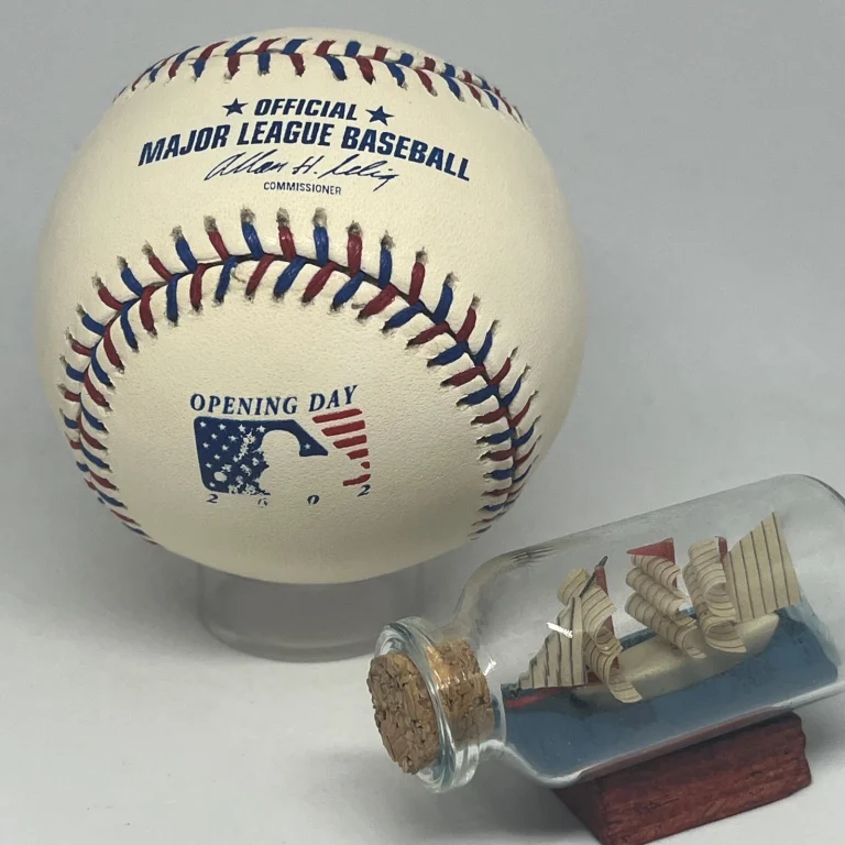 Rawlings Official 2002 Opening Day Unsigned Baseball Logo Rare U333