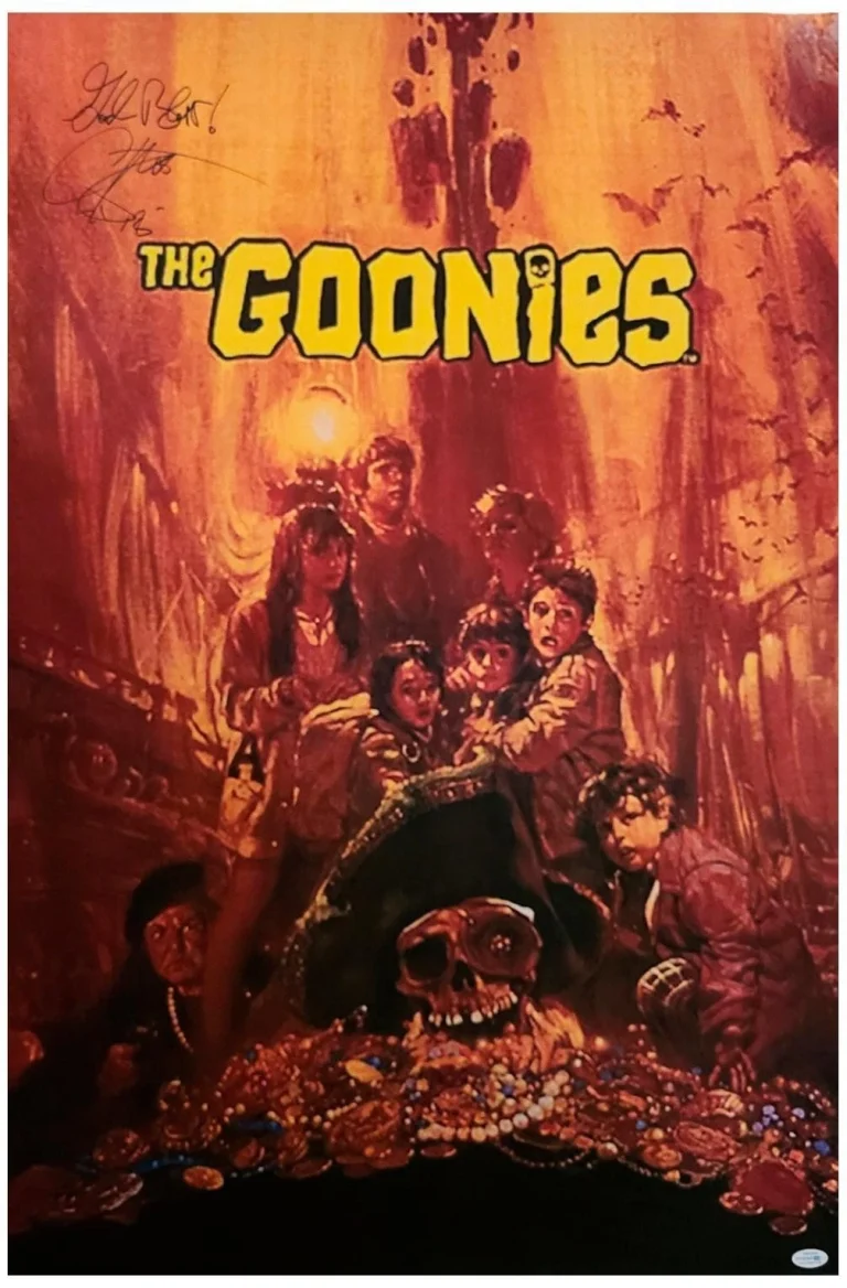 Corey Feldman The Goonies Signed 24x36 Poster ACOA Exact Proof