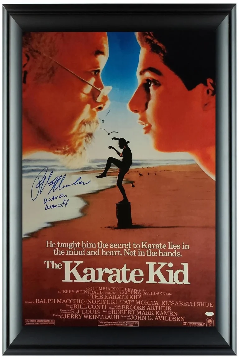 Ralph Macchio Autographed 24x36 