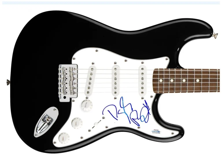 Doye Bramhall II Signed Autographed Guitar ACOA