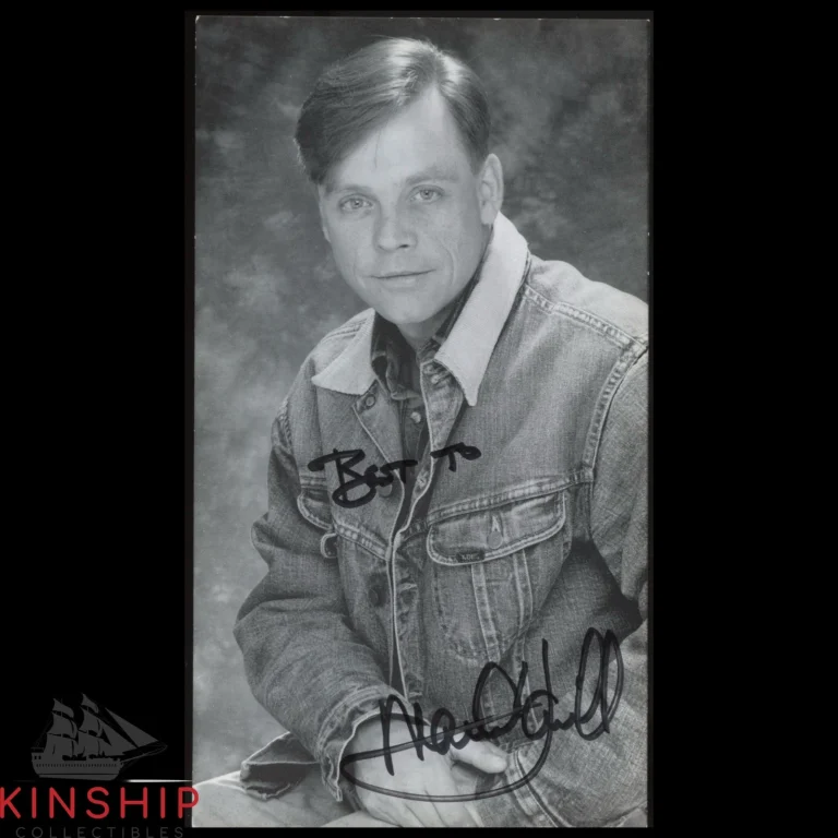 Mark Hamill signed Small Photo JSA COA Inscribed Star Wars Auto B2404