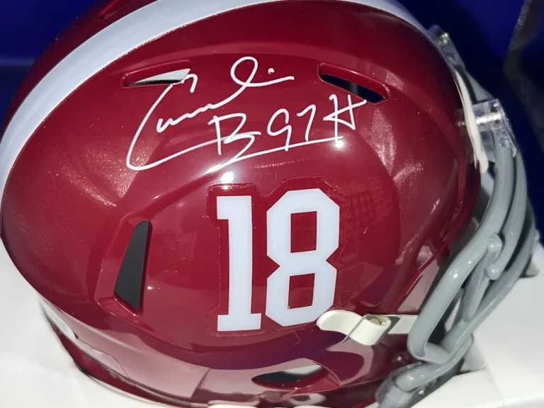 CORNELIUS BENNETT ALABAMA CRIMSON TIDE JSA AUTHENTICATED SIGNED MINI HELMET