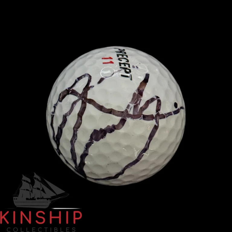 Xander Schauffele signed Golf Ball JSA COA Masters British Open PGA Auto A4675
