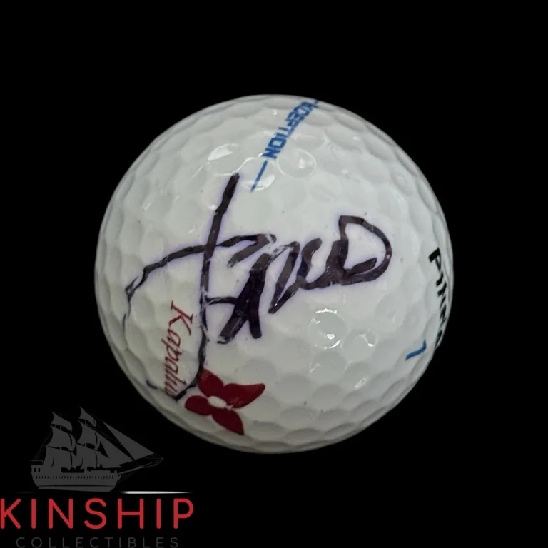 Jordan Spieth signed Kapalua Golf Ball JSA COA Masters PGA Auto A4676