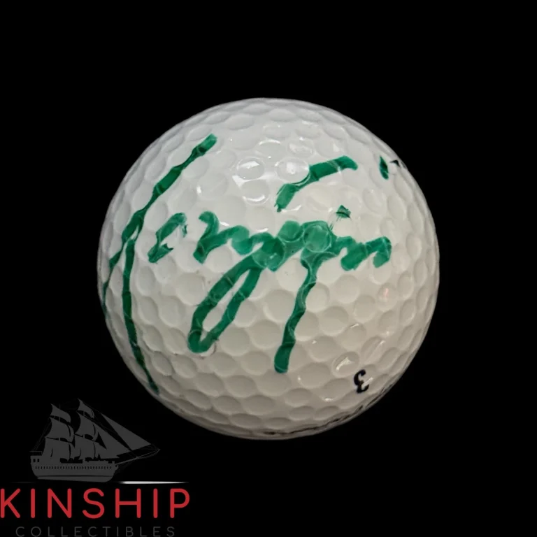 Tony Finau signed Tommy Aaron Golf Ball JSA COA Masters PGA Auto A4680