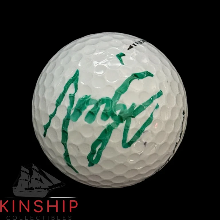 Tony Finau signed Tommy Aaron Golf Ball JSA COA Masters PGA Auto A4681