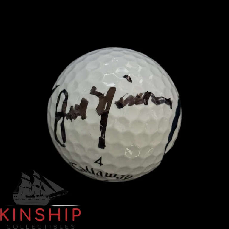 Jack Nicklaus signed British Open Logo Golf Ball JSA LOA Masters PGA Auto A4686