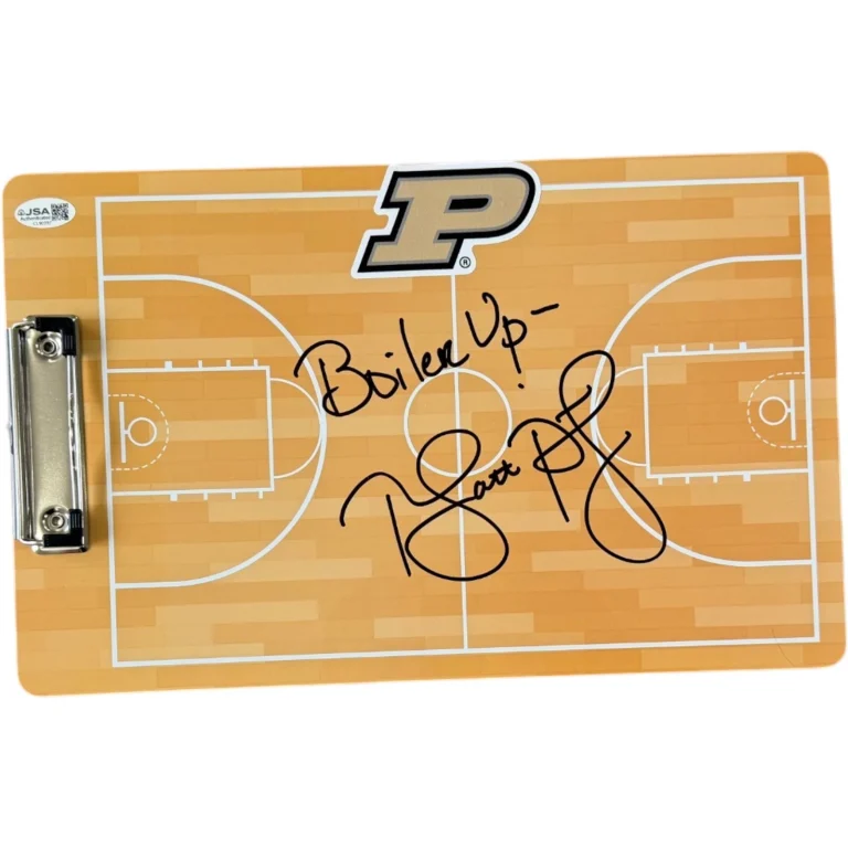 MATT PAINTER SIGNED AUTOGRAPHED PURDUE BOILERMAKERS BASKETBALL CLIPBOARD JSA