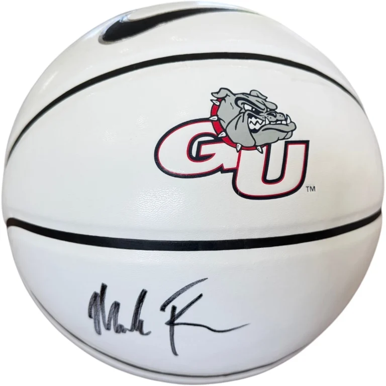 MARK FEW SIGNED AUTOGRAPHED GONZAGA BULLDOGS NIKE BASKETBALL FINAL FOUR JSA COA